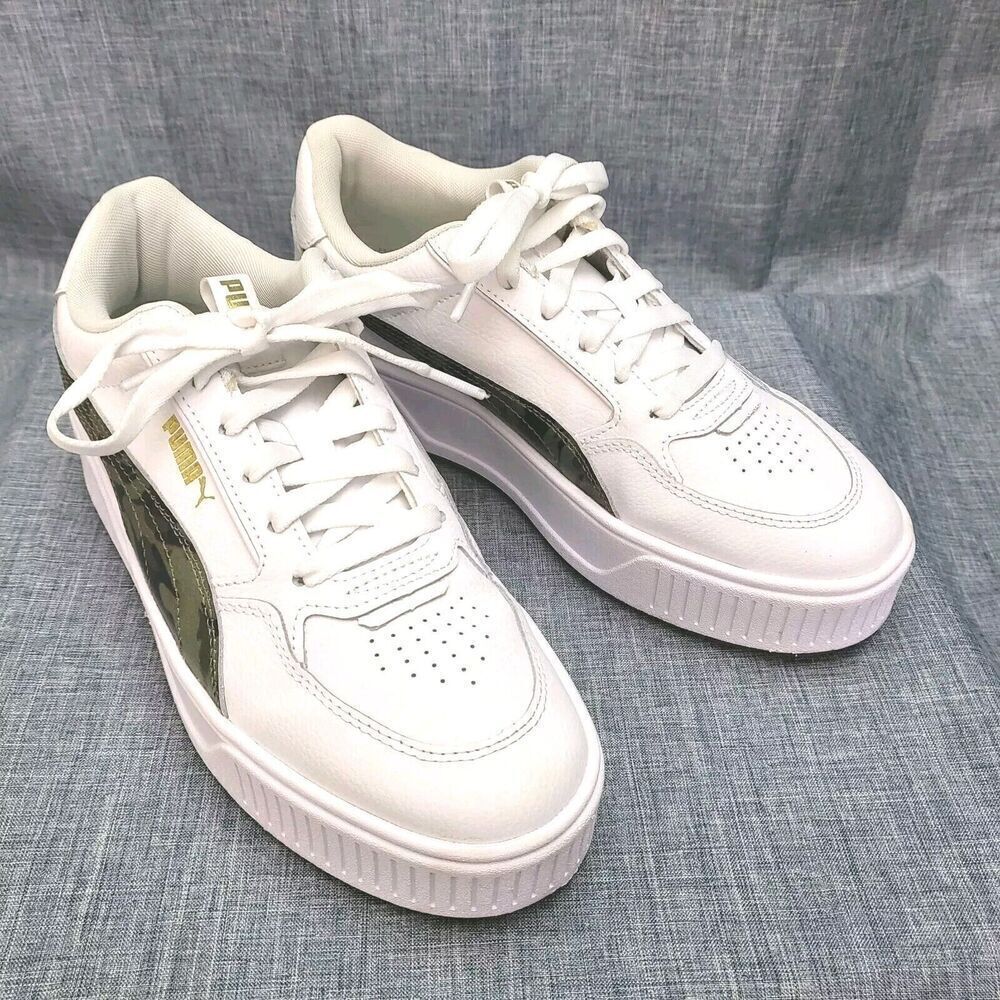 PUMA Karmen Rebelle Camo Accent Platform Sneakers Women's 9 (EU 40)